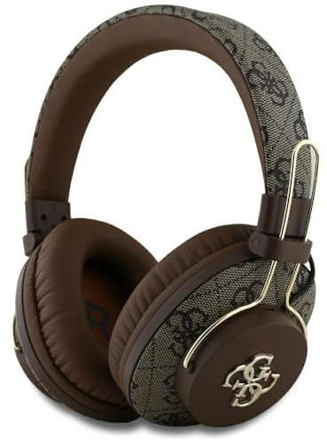 CG Mobile Guess Bluetooth ENC Metal 4G Casque supra-auriculaire Logo (marron)