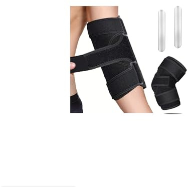 Calkkrer Banda de Codo Ajustable, Banda para Tendinitis, férula para Hombre, férula para Brazo de Tenista, Soporte epicondilitis, Protección de Codo para Mujer y Hombre