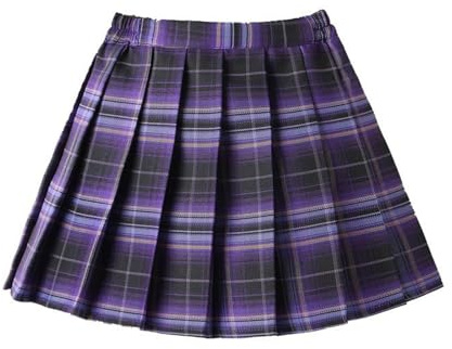 Robe Preppy Performance pour enfant - Jupe complète - Jupe pour fille - Rouge, lilas, 8-9 ans