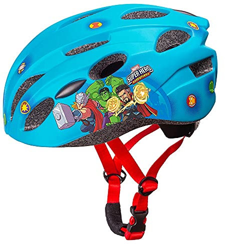 Seven Polska Unisex Jugend Avengers-Jungen Fahrradhelm, Mehrfarbig, Einheitsgröße