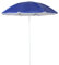 Unibos 1.8m Beach Parasol Umbrella with Carry Bag, Portable Height Adjustable Garden Parasol Umbrella, Parasol for Beach/Pool/Patio, Round Sunscreen UV Safe (Blue)