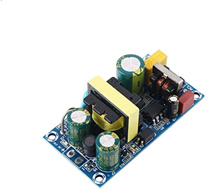 Strömförsörjningskort AC-DC omvandlarmodul, växelströmförsörjningsmodul, 100–265 V till 12 V/24 V naket kretskort med överbelastningskortslutningsskydd (24 V 1 A)