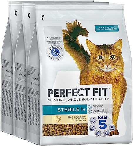 PERFECT FIT™ Katze Beutel Sterile Adult 1+ mit Huhn 3x2,8kg