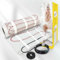YeloDeer 230V Electric Underfloor Heating Kit with 2m Flexible Conduit, 200w/m², 2.5㎡, Heating Floor Mat for Floor Tiles, Ceramic, Porcelain, Stone Floors etc. Perfect Radiant Heating System for Home