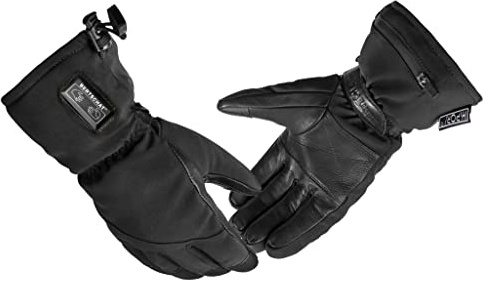 BERTSCHAT Guanti riscaldabili Pro Dual Heating – Guanti invernali da uomo e da donna – Guanti termici touch screen con riscaldamento a batteria – caccia, sci, moto, bicicletta (S: 3.000 mAh)