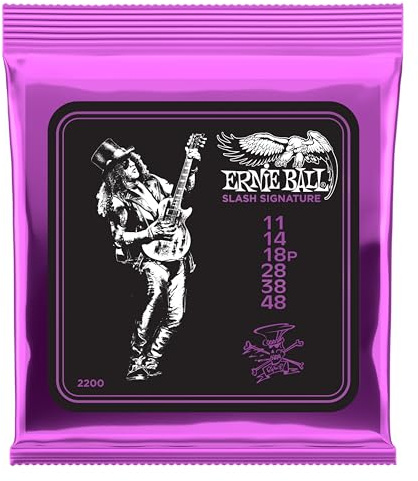 Ernie Ball Slash Signature Electric Guitar Strings 11-48 Gauge (P02200)