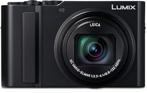Panasonic LUMIX DC-TZ300E 20,1MP Fotocamera Zoom da Viaggio, Obiettivo LEICA 15x, Sensore BSI 1,0 Pollice, Video e Foto 4K, Stabilizzazione 5 Assi, USB Type-C, Nero