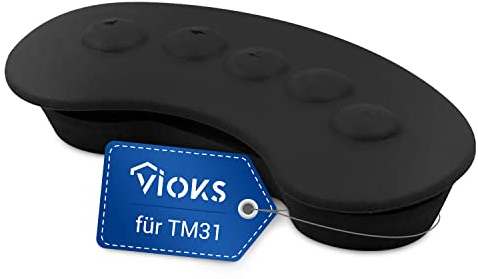 VIOKS Dichtkappe Ersatz für Thermоmix Kontaktmodul - Gummi Abdeckung Dichtring für TM31 Küchenmaschine