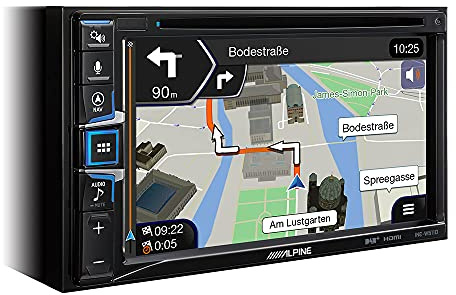 Alpine INE-W611DC | 2-DIN 6,5 Zoll Navigationssystem mit Trucksoftware | Apple Car Play - Android Auto Autoradio