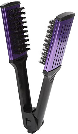 Peine para Alisar el Cabello Cepillo de Doble Cara, Pinza Cepillo Plano Cepillo para el Cabello de Doble Cara Cepillo para Alisar el Cabello Cepillo para Alisar el Cabello de Doble Cara FéRula de