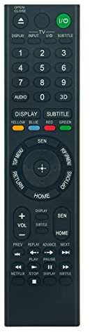 VINABTY RMT-B122A Remplacement de la télécommande Compatible avec Sony Blu-Ray DVD Player BDP-S790