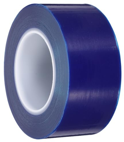 Garneck Cinta Protectora de Llantas Azul de Polietileno PE sin Residuos 60 MM X 200 M Película Protectora Resistente para Neumáticos de Coche Cinta para Reparación y Protección de