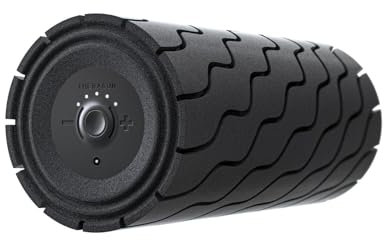 Waver Roller aus der Wave-Serie – Schaumstoffrolle für den ganzen Körper und große Muskeln – Muskelrolle mit hoher Dichte für Sportler – Mit 5 anpassbaren Vibrationsfrequenzen in der Therabody-App