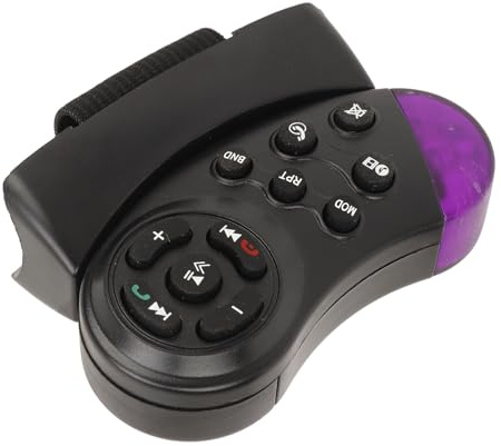 Pulsante del Volante 'Auto, Telecomando del Volante ' 2 Din Portata 8 M Controller del Volante per Auto MP5 con Prestazioni Affidabili