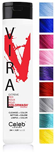 Celeb Viral Extreme Red 244 ml Colorwash