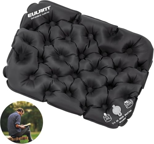 EULANT Lightweight Inflatable Seat Cushion Waterproof Air Cushion Pad