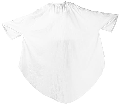 Healvian 1pezzi Panno Da Parrucchiere Grembiule Per Taglio Capelli Mantello Protettivo Scialle Per Acconciatura Abito Per Tintura Per Donne e Uomini Realizzato in Materiale Morbido e Resist