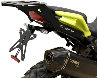 PORTATARGA SPORTIVO REGOLABILE per BENELLI TRK 702 2023-2026 | SEPTAR