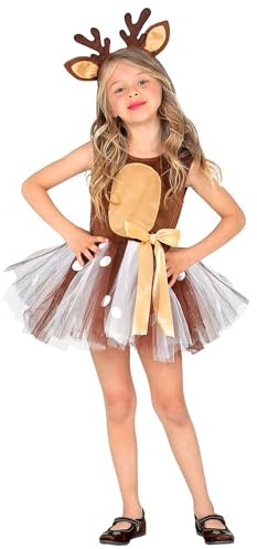 W WIDMANN MILANO Party Fashion - Costume da animale per bambini, vestito con tutù, cerchietto, costume da animale, costumi di carnevale