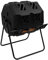 Tumbling Composteur à tambour 160 l avec système Easy-Turn et gants, bac à compost pour jardin, cuisine et déchets de cour Noir