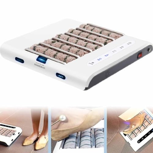 DDZJTPP Machine Nettoyage Semelles,Cireuse à Chaussures à Induction Automatique,Puissance D'aspiration 1000 Pa,Vitesse 260 TR/Min,sans Nettoyage à l'eau,pour Atelier sans Poussière