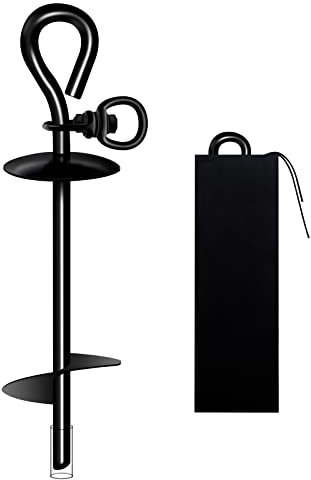 Bodenanker für Hunde Groß, Ankerspieß for Hund Camping, Spiralstöfe Bodenanker Hund Heavy Dut, Erdhaken Hunde für große Hund, Hundepfahl für Garten, Hundekinne & Hundegrassen