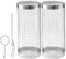 2PCS Rolling Grill Baskets Nesting Grill Tools Barbecue Accessories for Outdoor Grill and Camping, Vegetables, Shrimp, Chicken, 20x9cm