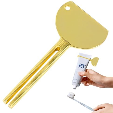 Spremi dentifricio manuale, strumento per spremi tubetto di dentifricio | Strizzatoio per tubi per vernice - Dispenser spremitore per tubi di dentifricio in metallo per risparmiare vernice per creme d