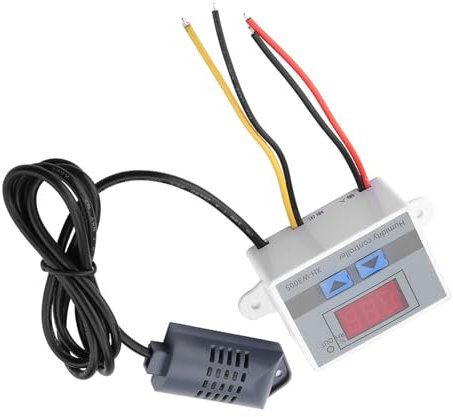 XH-W3005 Digital Hygrometer Switch Controller Fuktighet Sensor 0~99% RH Högkvalitativ Digital Hygrometer Digital Hygrometer Hygrometer Controller Fuktighetskontroll Digital Digital (#1)