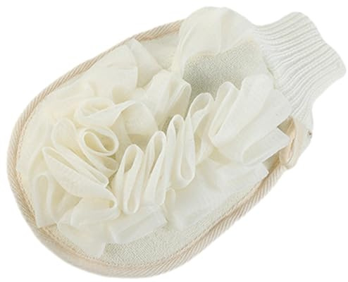 TOPBATHY Exfoliating Mittens for Bathing Shower Mittens Body Scrubbing Mitt Bath Glove Exfoliating Tool for Shower Supply and Bathroom Cleaning