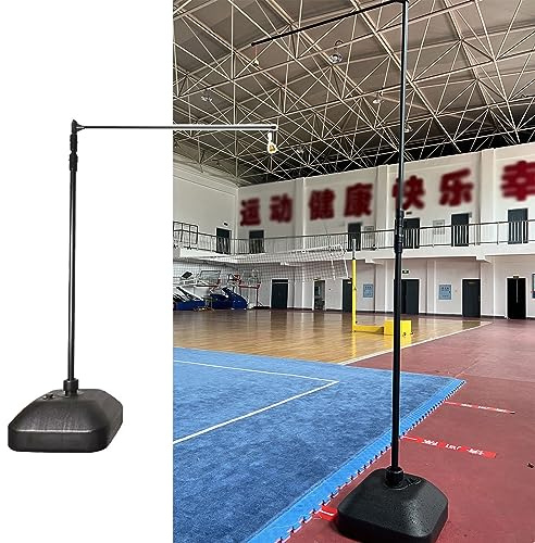 Attrezzatura per l'allenamento in Altezza da Pavimento per Tester di Salto Verticale, Tester per Adulti per Allenatori di Salto, Supporto per Test di Allenamento Fisico, Ferro con Campana, d