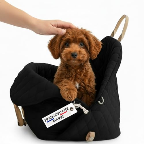 Borsa per cane piccola taglia, trasportino cani auto 3 kg, borsa chihuahua