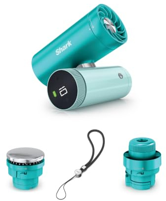 Shark ChillPill 3-in-1 Fan, Mist and Cooling Plate, Glacier, FA022BL