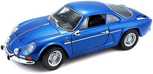 BBburago 1/18 Voiture Miniature Bleue - M31750 - Véhicule en métal avec Portes ouvrantes. pour Enfants dès 3 Ans. Développe Imagination et émerveillement.