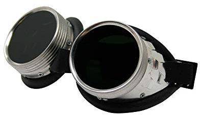 STROOF 4-1 Pair of Glasses with Screw Rings Leather Bead Pad Protection Level