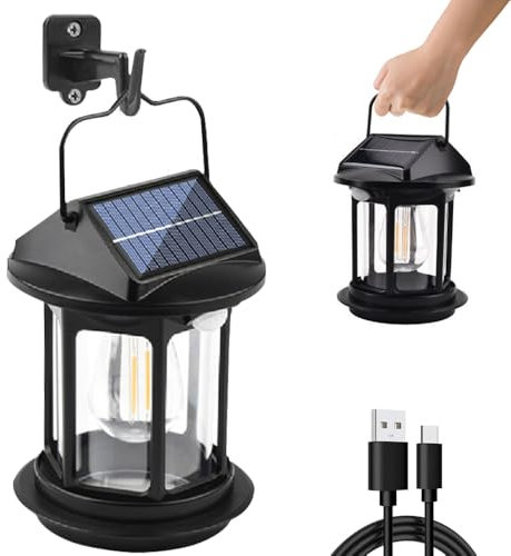 Motion Sensor Solar Security Lights Outdoor Wall Mounted,4 Modes 280lm 16 LED Waterproof IP65 2400mAh USB Powered Infrared Handheld Lamp for Front Door,Fence,Garage,Garden,Patio,Yard,decking,Camping