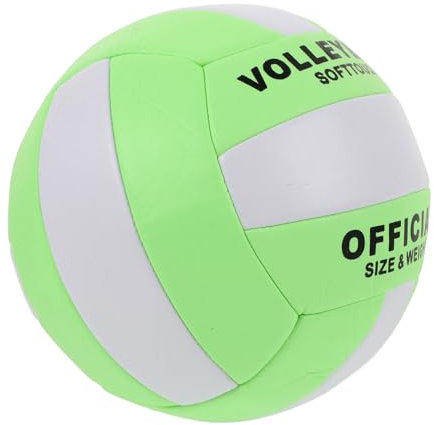 GAROZATION Hallenvolleyball, Weicher Hallenball, Outdoor Sportball, Strandball, Weicher Hallentrainingsball, Hallensportvolleyball, Weicher Sportball, Sporttrainingsgeräte, Weicher