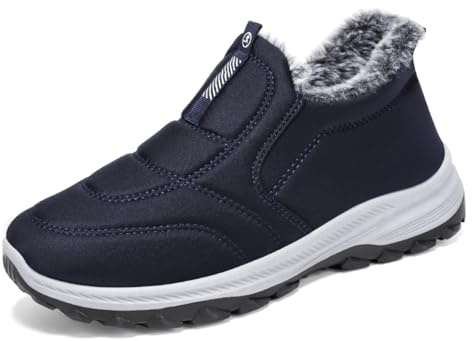 ZVJV Scarpe Ortopediche Donna Uomo Invernali Sneakers Comode Scarpe Slip-on Fashion Sneaker Infilare