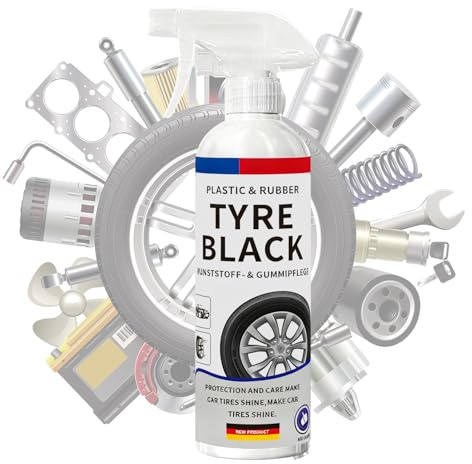 Generico Spray abrillantador de neumáticos | Producto para Vehículos | Agente de Renovación de Ruedas en, para Berlinas, SUV, Detalorizante, Aficionados de Automóviles, Gestor de Flotas