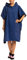 Aquarti Damen Herren Badeponcho Frottee Kapuzenhandtuch Umziehhilfe Surf Poncho mit Kapuze, Farbe: Dunkelblau, Größe: S/M