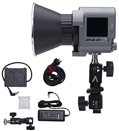 Aputure Amaran 60d S LED Video Light 65W Bowens Mount Daylight CCT 5600K CRI 96+ TLCI 99+
