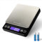 ​KitchenTour Digitale Küchenwaage – 3000g/0,1g Präzisionswaage mit 9 Einheiten (g/oz/ml/lb/lb:oz/gn/ozt/DWT/kt) – Lebensmittelwaage mit beleuchtetem LCD-Display (inkl. Batterien)​​