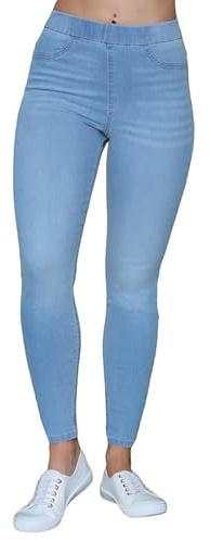 Ex Famous Store Pull On Jeans for Women UK 6-22, High Waisted Jeans Women Stretchy Ladies Jeans Skinny Denim Jeans Women Jeggings for Women UK