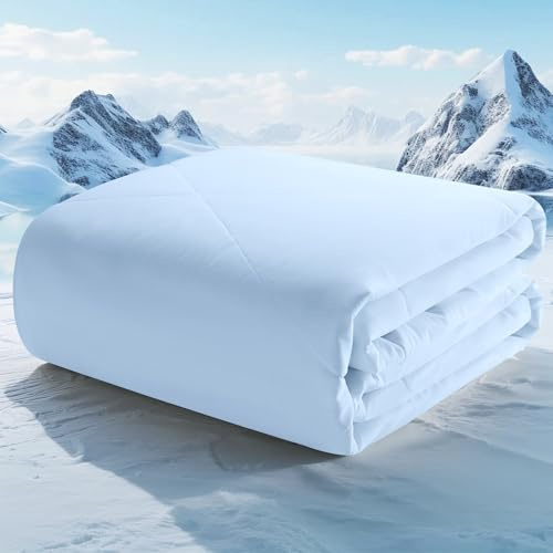 Autsel Kylningsfilt för nattlig svettning, somardeken - kylande täcke - dubbelsidig lättvikts kylfilt för säng, soffa, stol, resor, 200 x 220 cm