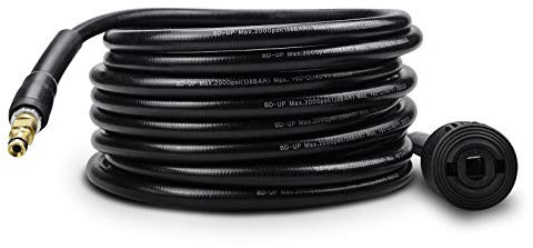 DERASL 15m High Pressure Hose Extension (for Quick Connect Models) for Karcher K2 K3 K4 K5 K6 K7,Jet Wash Pipe Cleaning Car Road Garden