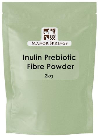 Inulin Prebiotic Fibre Powder 2kg by Manor Springs