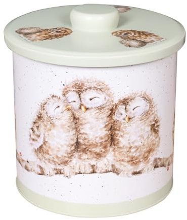 Wrendale Designs by Hannah Dale The Country Set' Owl Biscuit Barrel