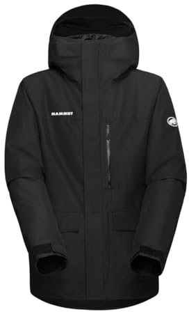 Mammut Herren Fall Line Thermo Hooded Mens Hardshell Insulated Jackets, Schwarz, 3XL EU
