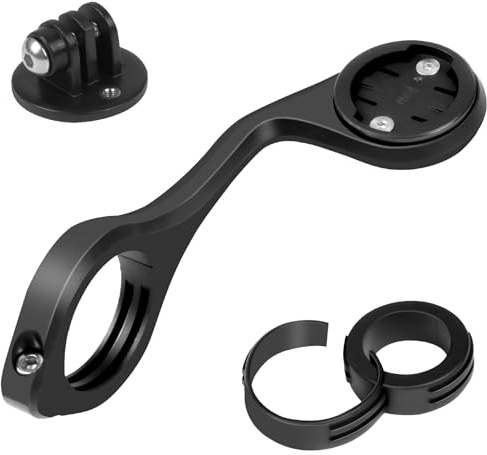 Adiwo Support GPS Guidon de Vélo, Compatible avec IGS/GA-rmin/Brayton, À l'avant Support de Guidon for 32-35mm, Vélo de Accessoires de Sports de Plein Air, pour l'installation d'un Ordinateur de Vélo