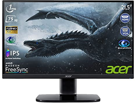 acer KA222Qbi 21.5 INCH IPS FHD Fsync 1ms